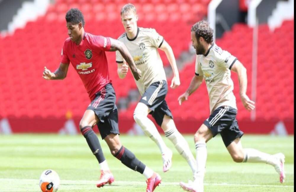 Marcus Rashford, de 22 años, suma un valor de 152,3 millones de euros. Con el reinicio de la Premier League, el delantero de Manchester United espera aumentar su ranking de 14 goles en la temporada. Foto: ManchesMarcus Rashford, de 22 años, suma un valor de 152,3 millones de euros. Con el reinicio de la Premier League, el delantero de Manchester United espera aumentar su ranking de 14 goles en la temporada. Foto: Manchester United / Twitter.ter United / Twitter.
