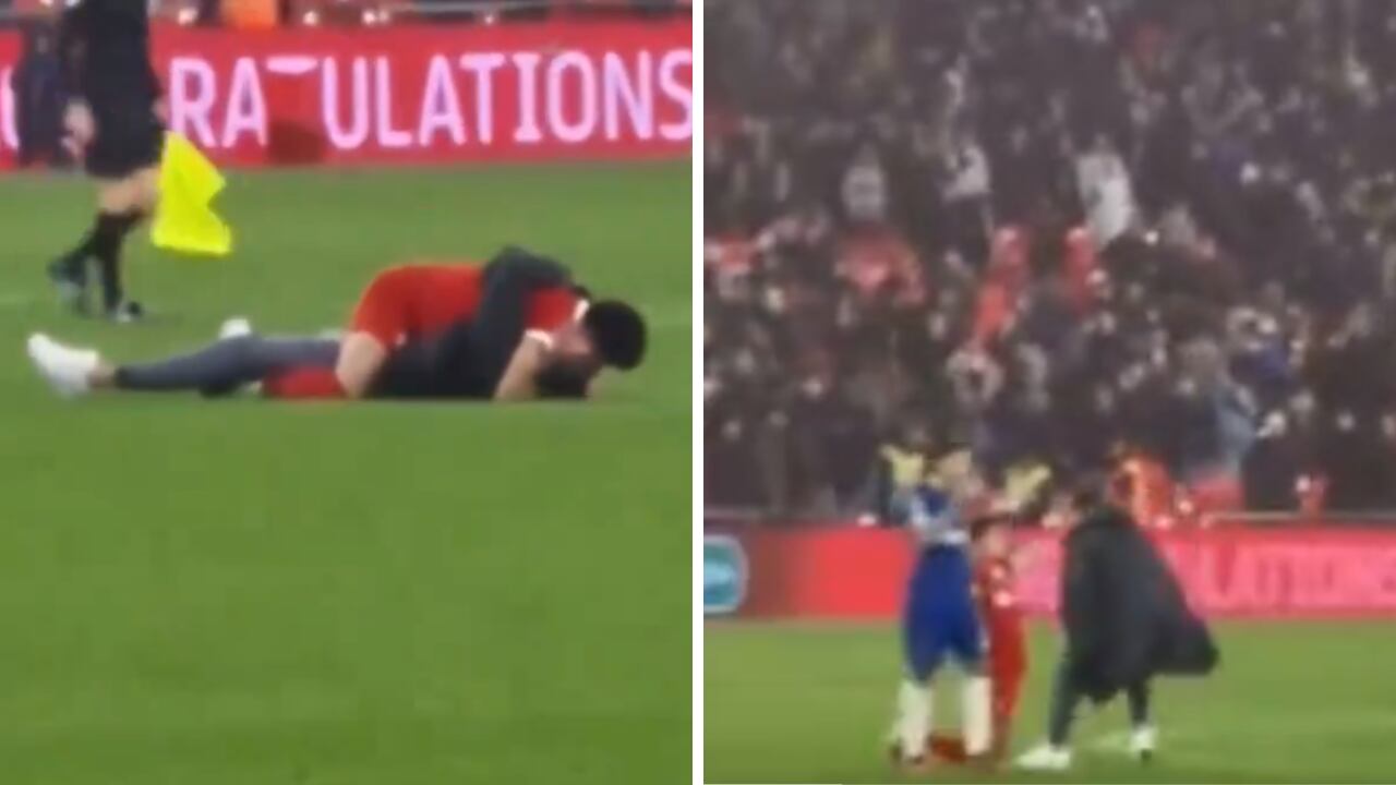 Luis Díaz y Jürgen Klopp se fundieron en gran abrazo tras la conquista de la Carabao Cup