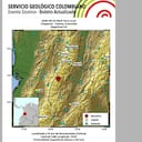 El movimiento sísmico fue registrado durante las primeras horas de este miércoles 23 de septiembre en Chaparral, Tolima.