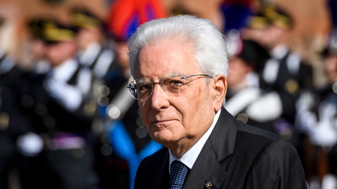 El presidente italiano Sergio Mattarella aseguró que la disolución del Parlamento era “inevitable ante la ausencia de una nueva mayoría”.