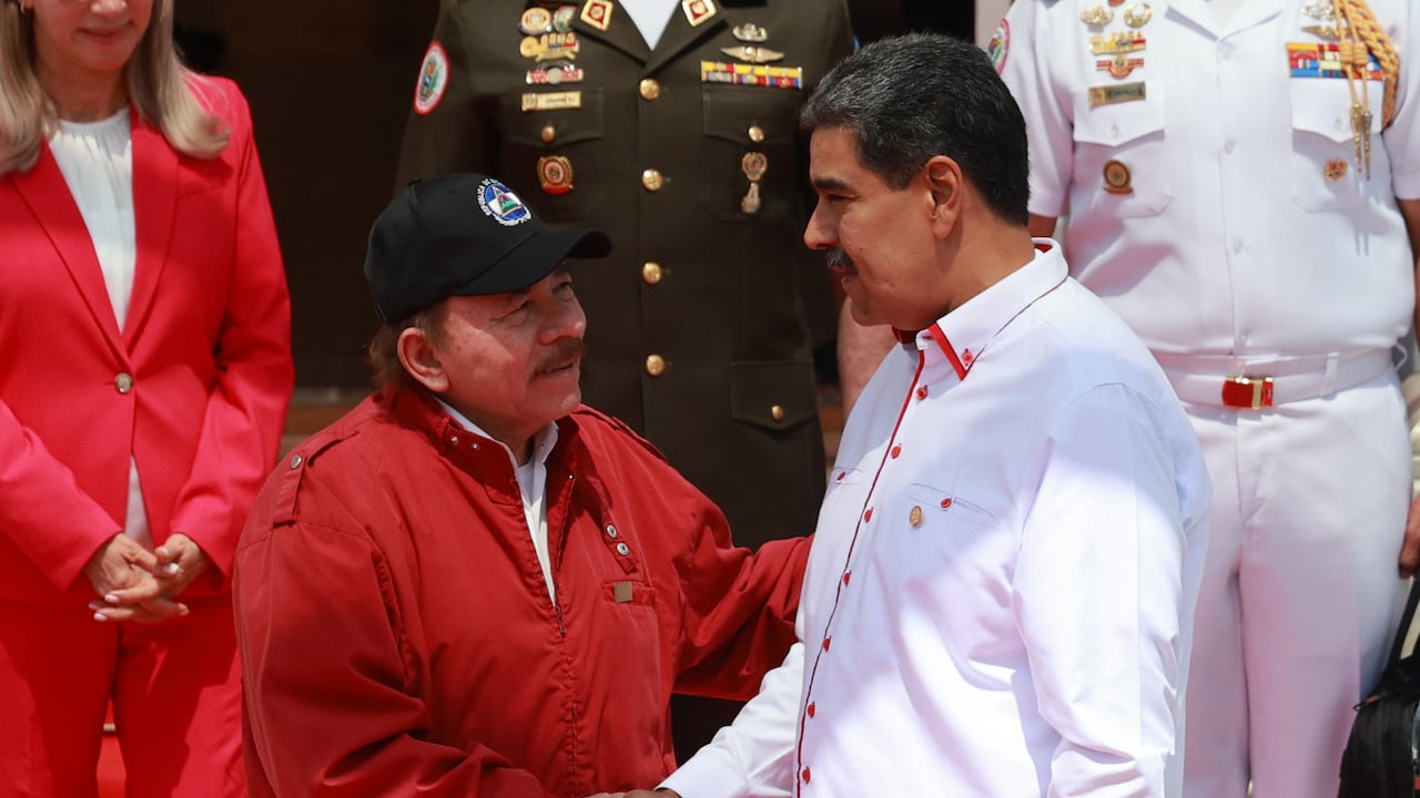 Maduro y Daniel Ortega