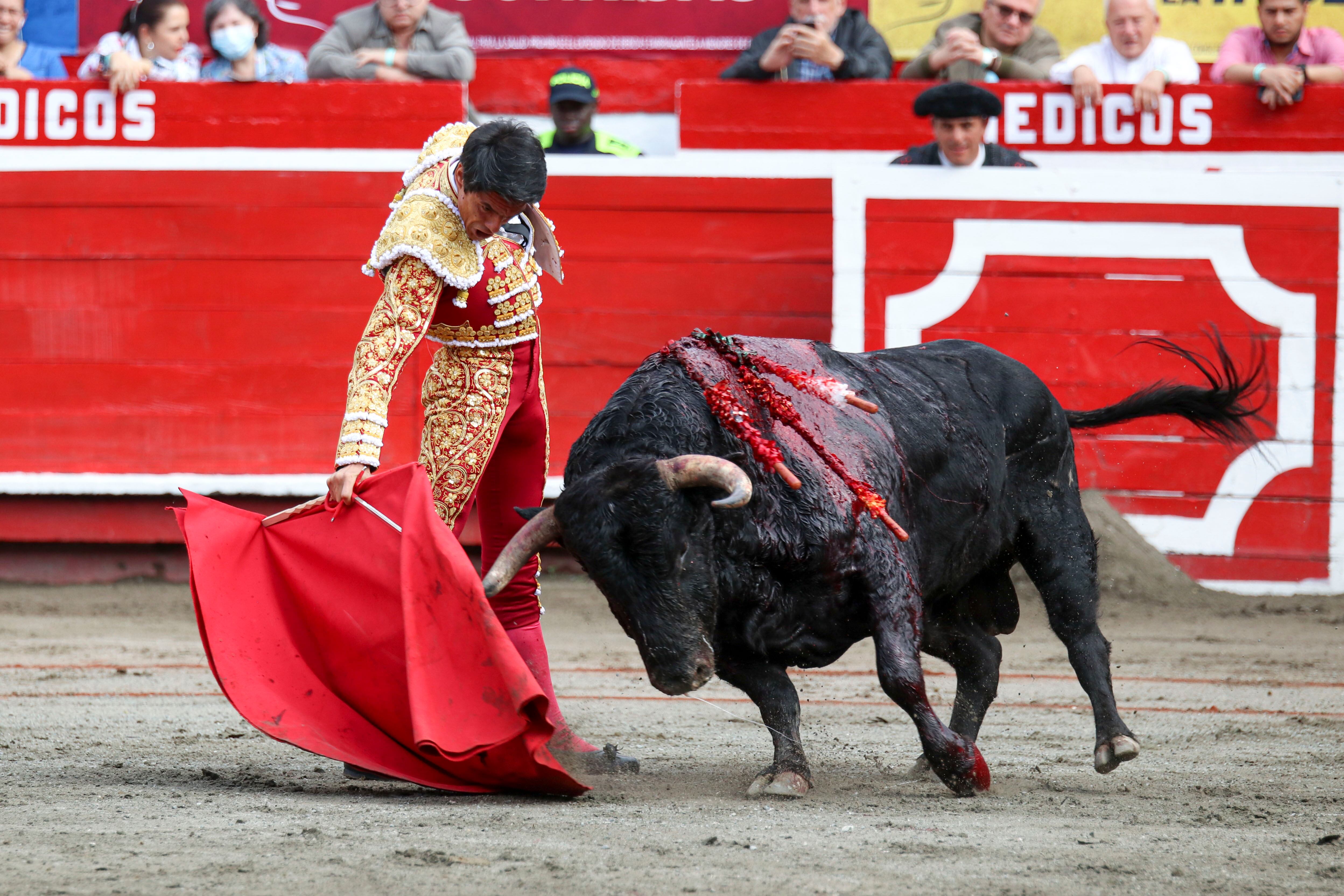 Ricardo Rivera, torero colombiano. Feria Taurina de Manizales 2023.