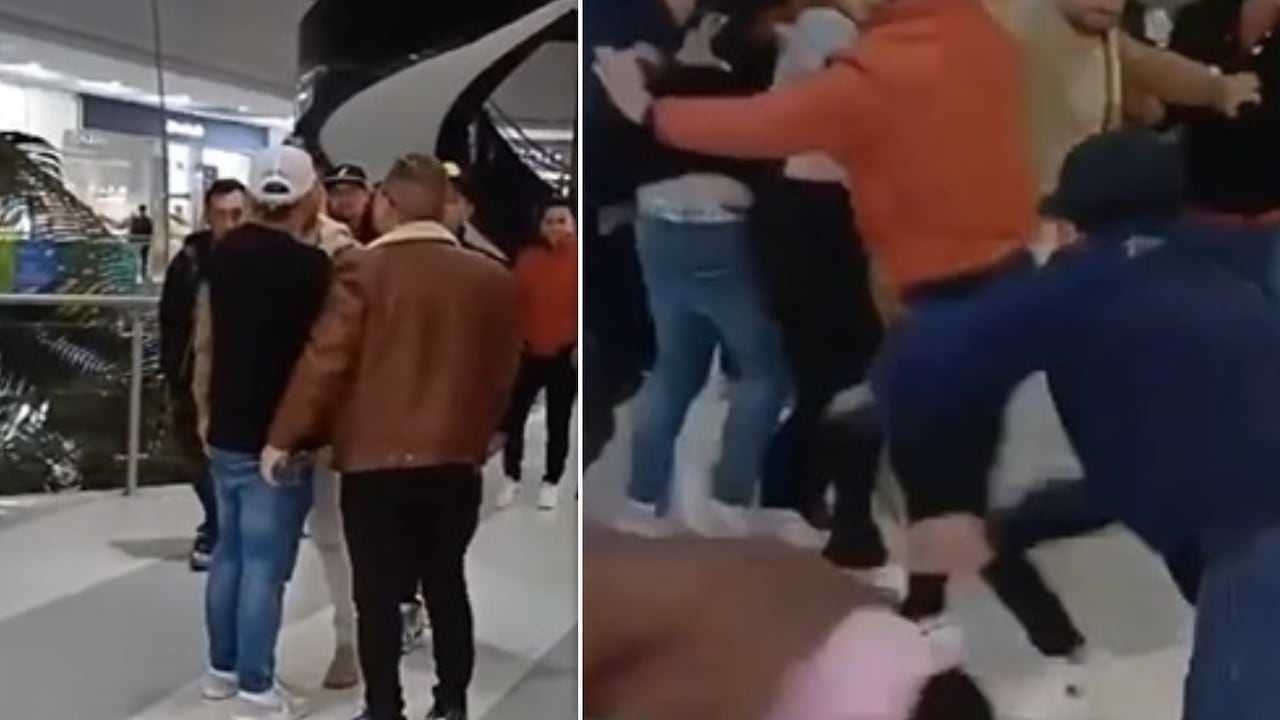 Giovanny Ayala y Ciro Quiñonez se fueron a los golpes en centro comercial de Bogotá
