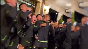 Celebración de Bolivia tras ganarle a Colombia en Eliminatorias al Mundial 2026