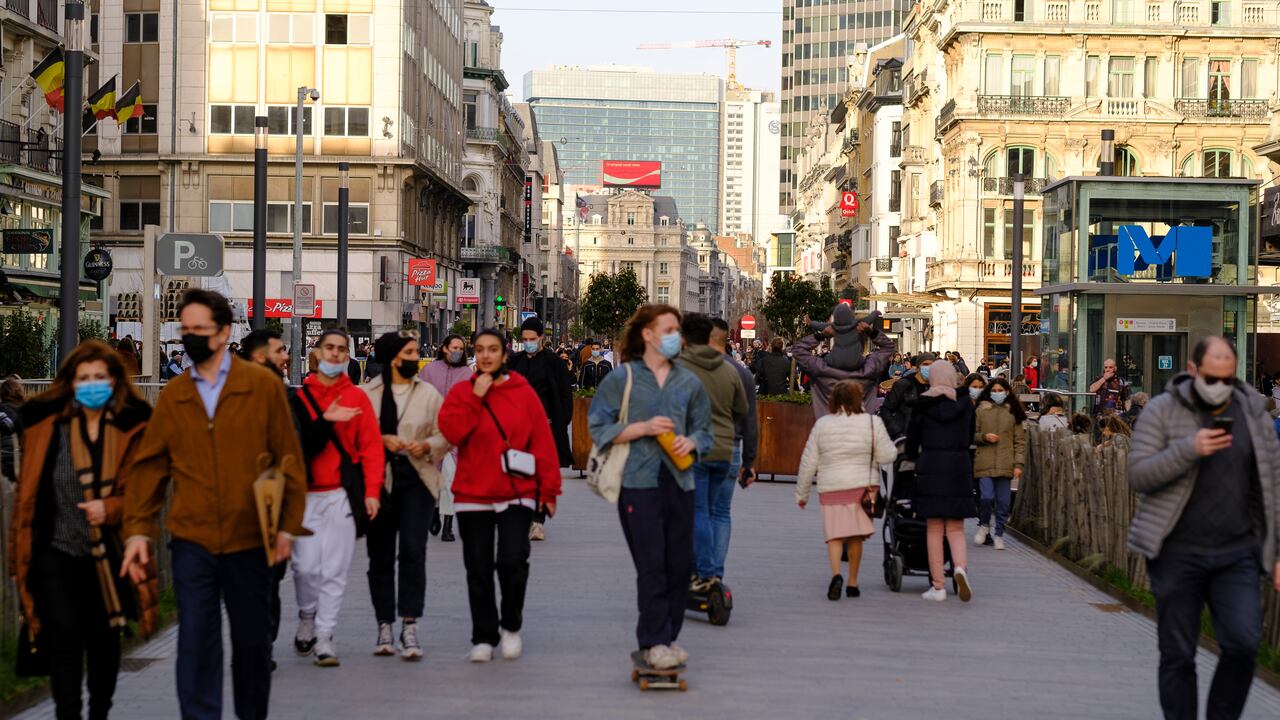 Calles de Bruselas. (Photo by Thierry Monasse/Getty Images)