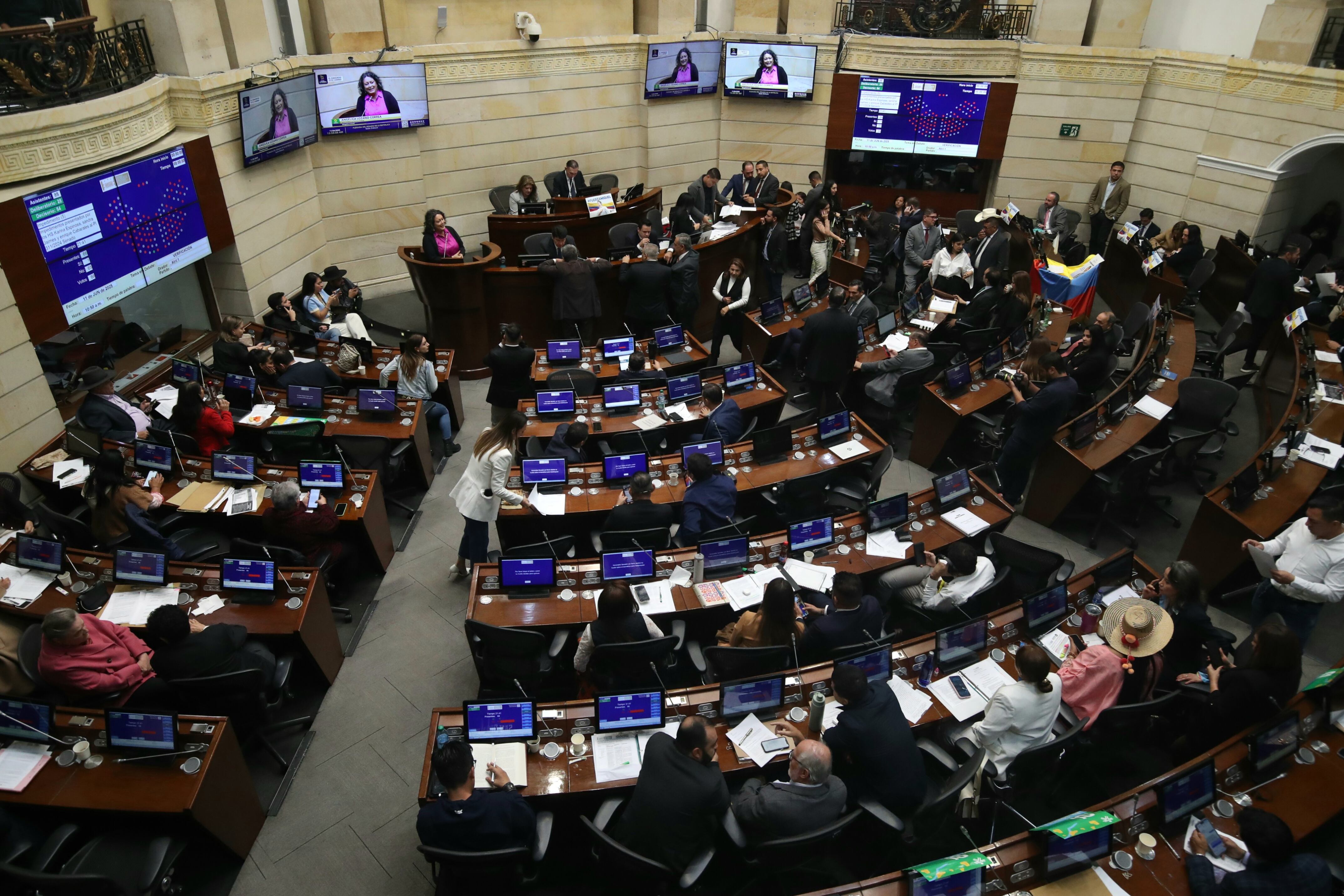 Plenaria Senado cuarto debate de la Reforma Laboral
