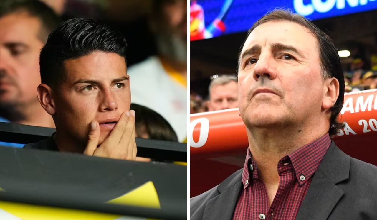 James no disputa un minuto desde la final de Copa América 2024