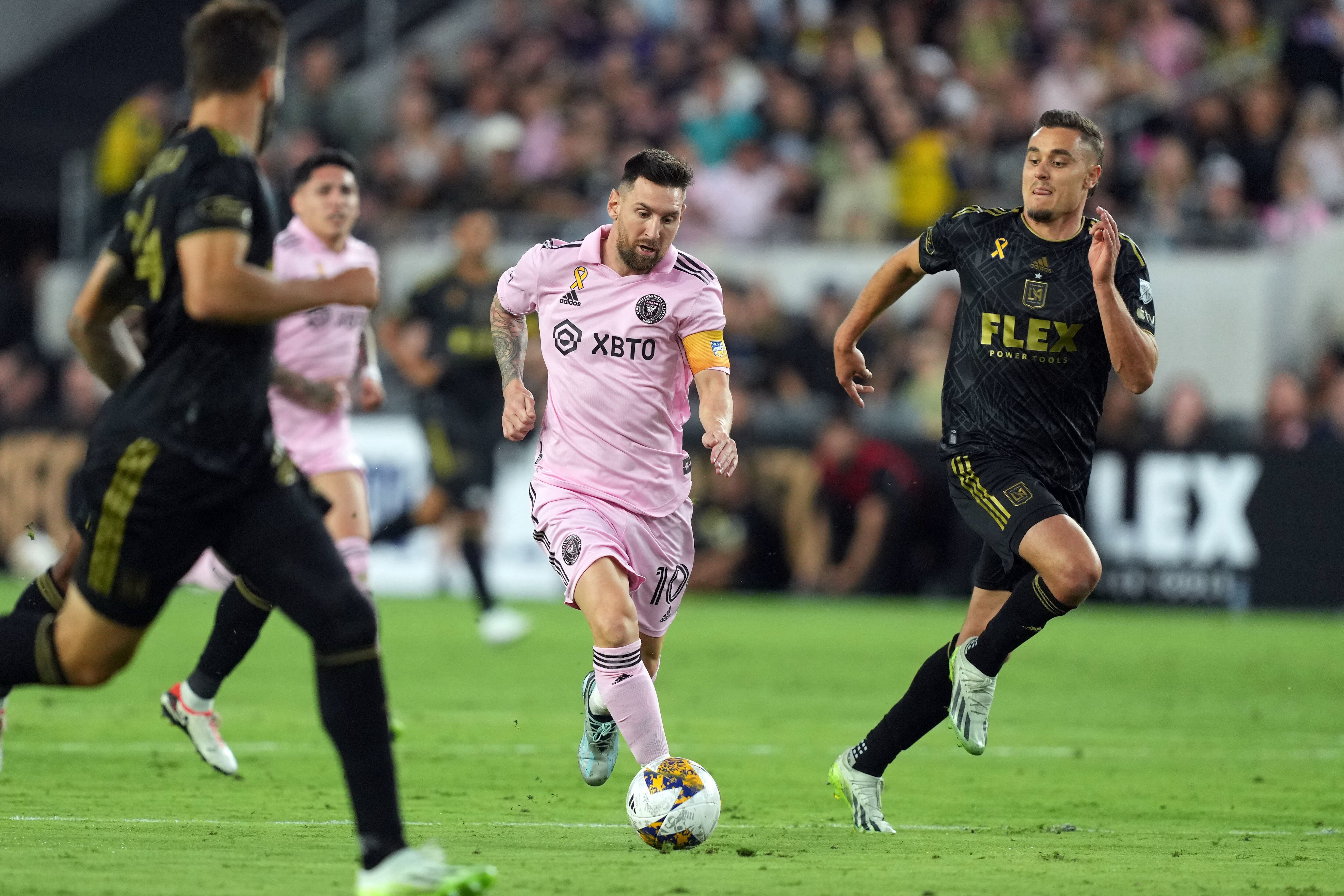 Lionel Messi jugó los 90 minutos ante LAFC.