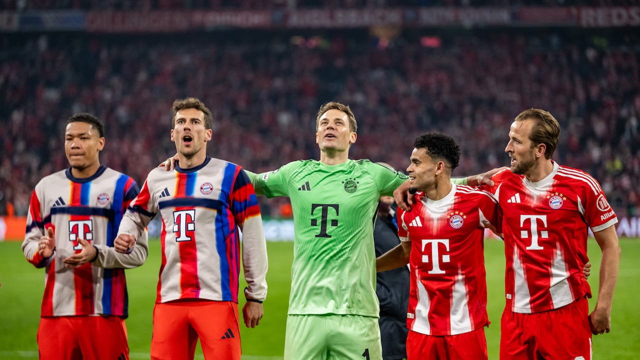 Jugadores del Bayern Múnich.