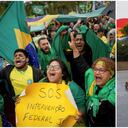 Protestas tras la segunda vuelta de las elecciones presidenciales de Brasil.