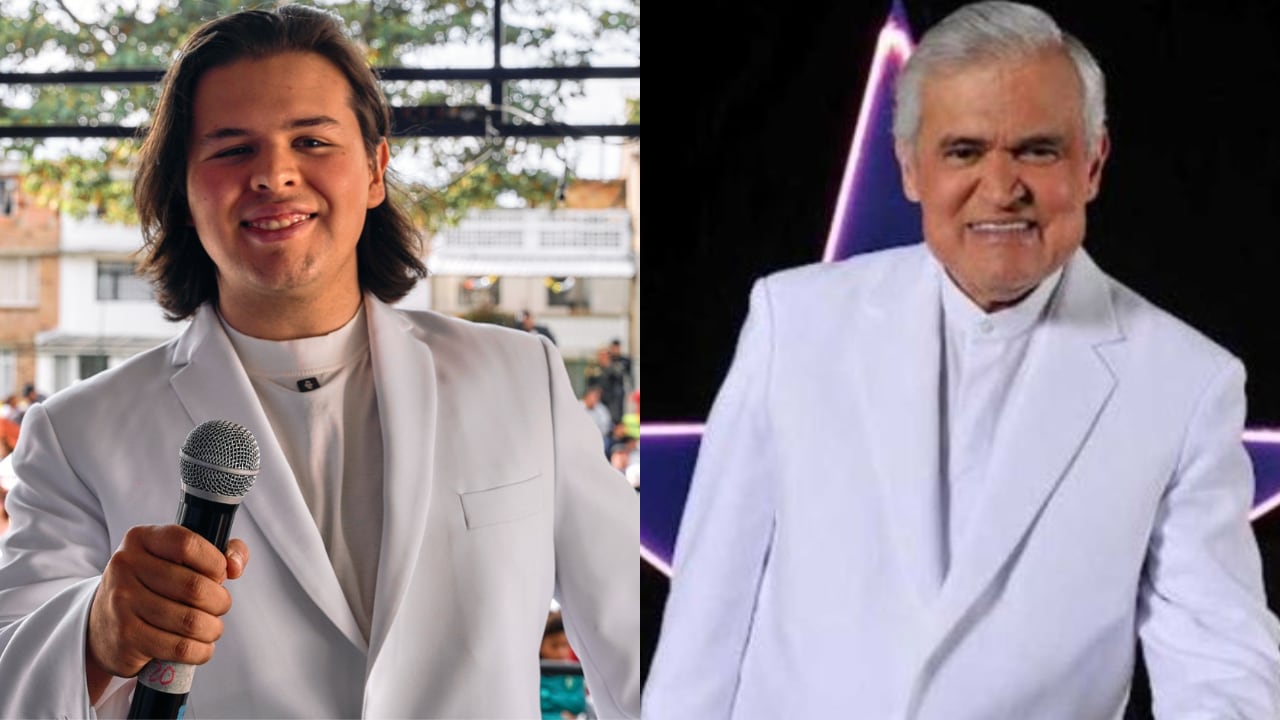 El hijo del famoso presentador siguió sus pasos y dirigió importante evento en Bogotá.