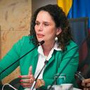 Ministra de Transporte, María Constanza García