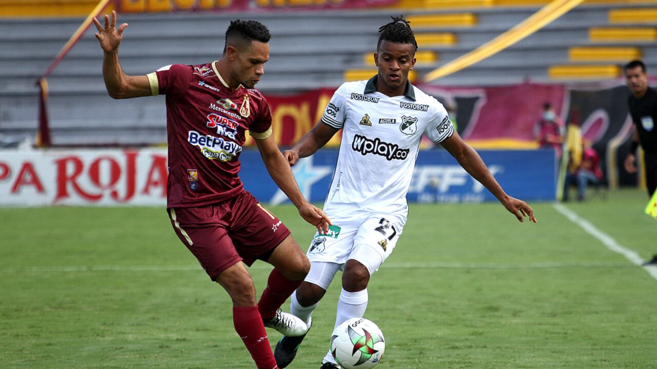 Deportes Tolima vs. Deportivo Cali - Liga BetPlay. Foto: Dimayor