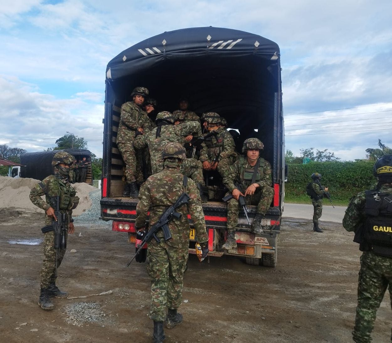 Soldados liberados Cauca