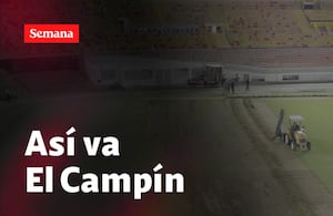 ¿Cómo están las condiciones de la grama en el estadio El Campín?