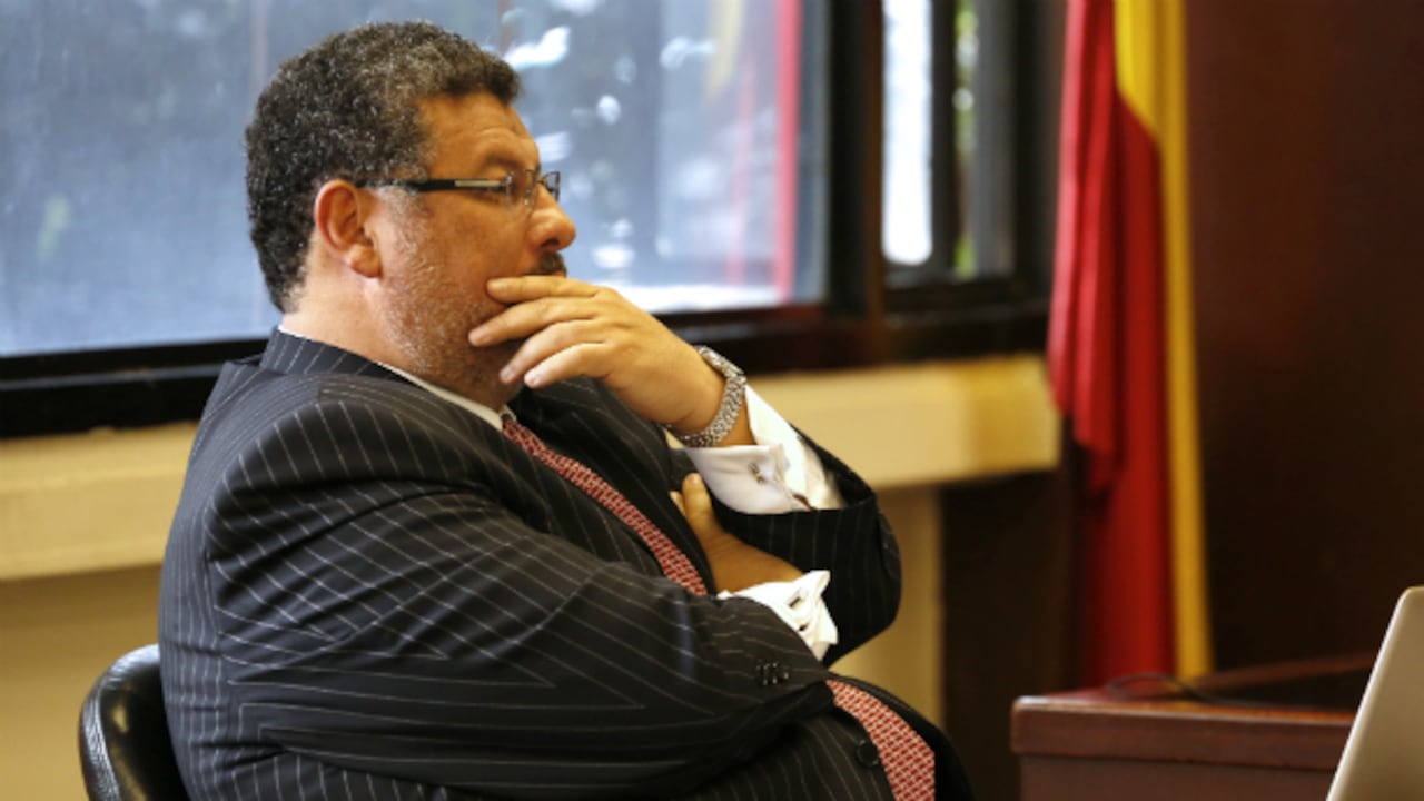 El abogado de Laura Moreno, Jaime Granados.