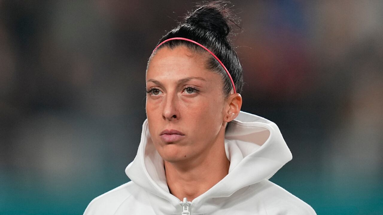 Jenni Hermoso mostró su malestar por la no convocatoria.