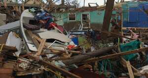 Así quedó Santa Catalina tras el paso del huracán Iota.