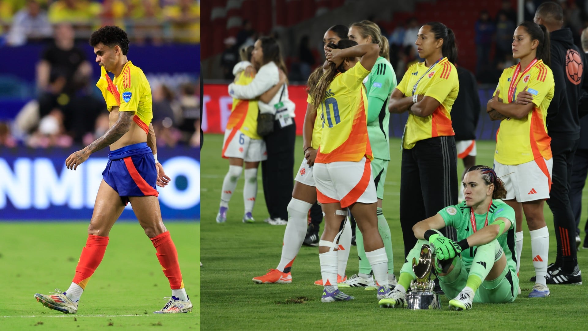 En los últimos 14 meses son varios los títulos que se le han escapado a Colombia en los últimos minutos.