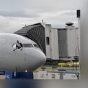 El hombre habría intentado salir por una de las ventanas de la cabina de pilotos.