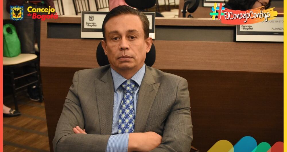 Edward Arias fue elegido como nuevo presidente del Concejo de Bogotá