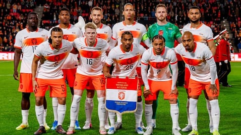 Nómina de Países Bajos que jugó la última fecha Fifa, en marzo de 2026.