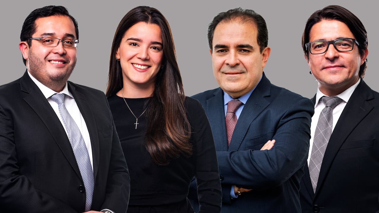 Ivan Paez, María Alejandra Gómez, Luis Fernando Macias, Alexander Acosta
