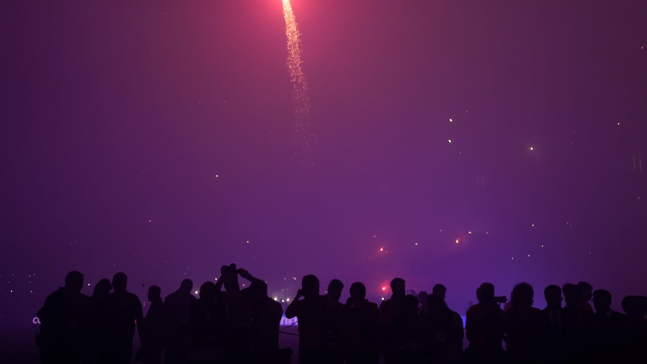 Monumental recibimiento a River Plate en partido por Copa Libertadores