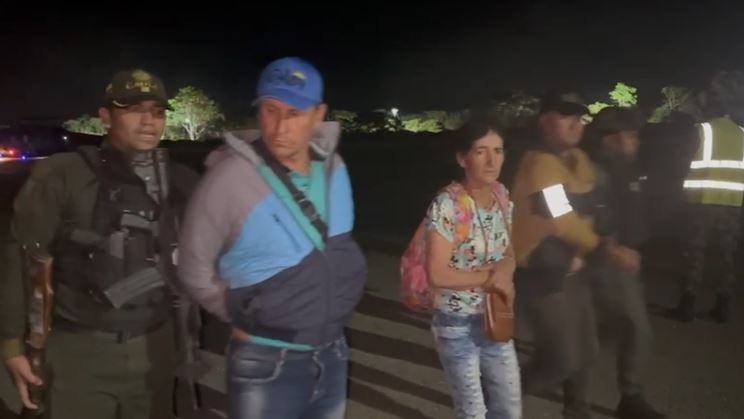 Estos son momentos de la operación de las autoridades.