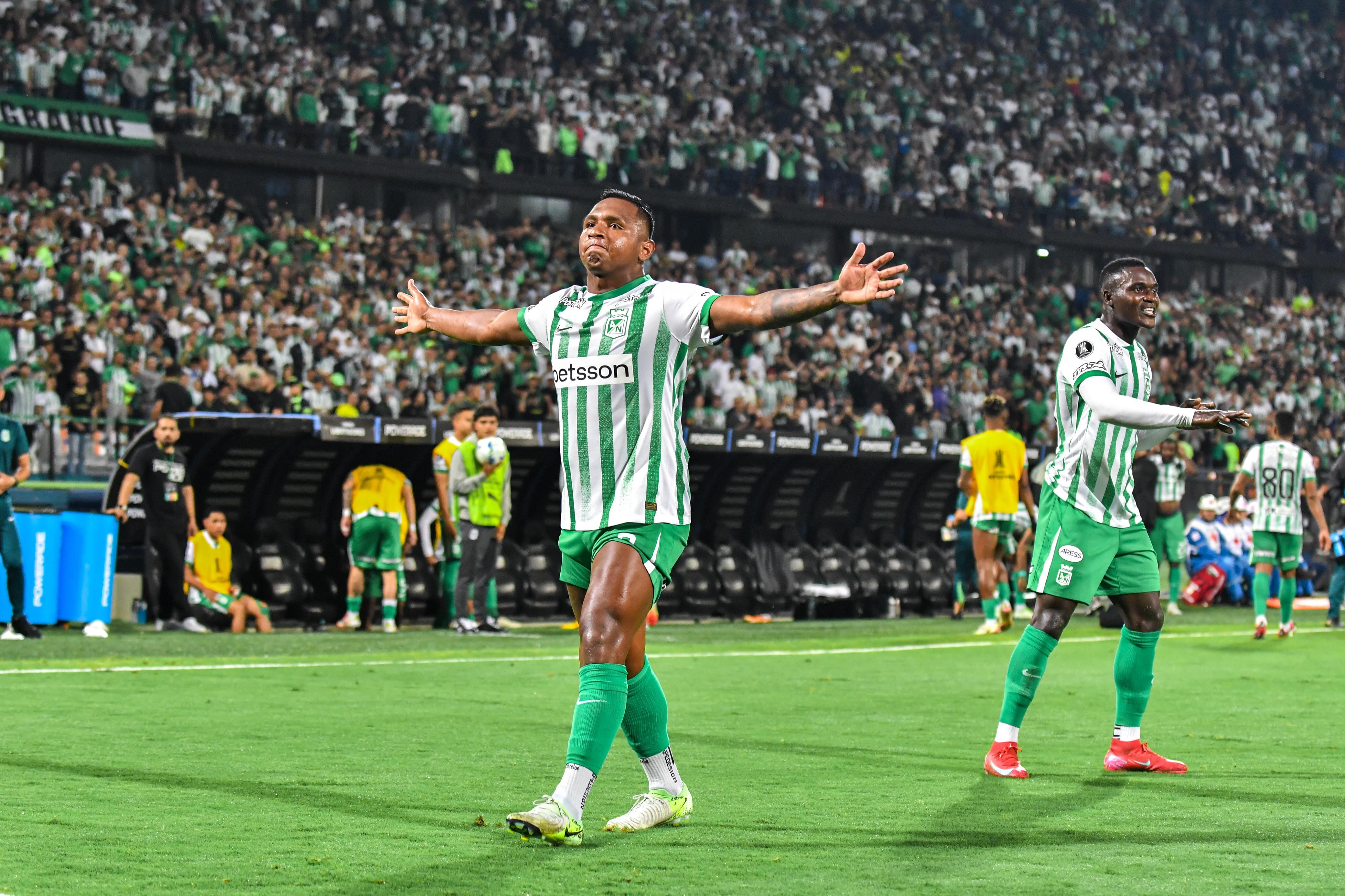 Imagen del partido entre Atlético Nacional y Nacional de Uruguay por la fecha 1 de la fase de grupos de la Copa Libertadores 2025.