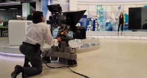 Argemiro Hernández, camarógrafo principal de Noticias RCN.