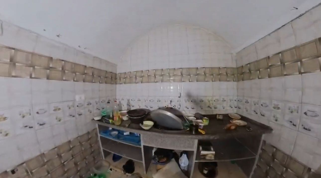 Las condiciones eran inhumanas en el tunel hallado el fin de semana por las fuerzas de seguridad de Israel