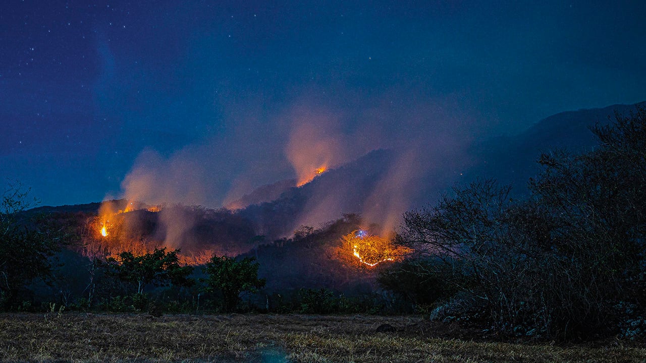 Incendios en el departamento del Tolima