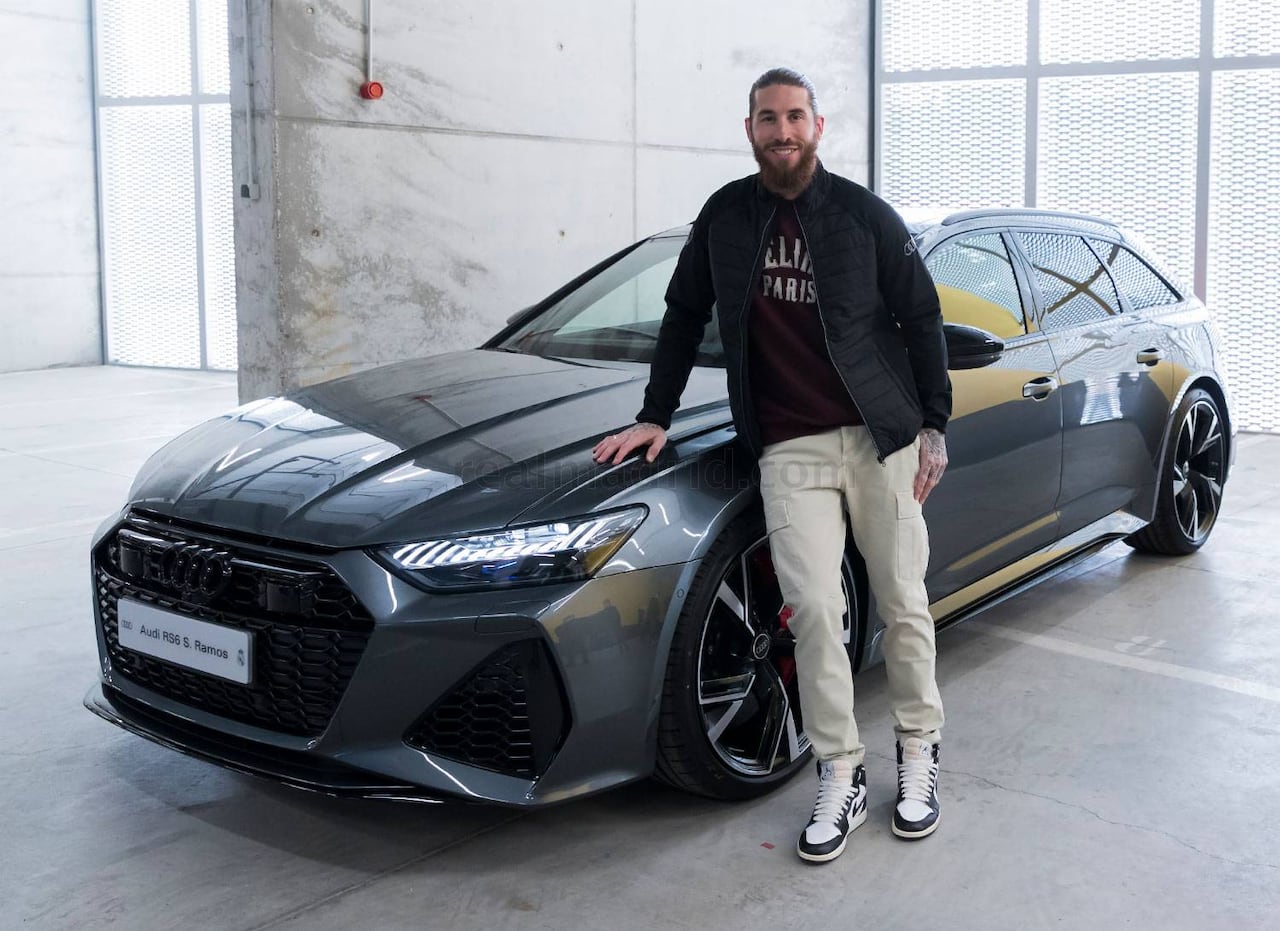 Sergio Ramos eligió un RS 6 Avant, al igual que Zinédine Zidane.