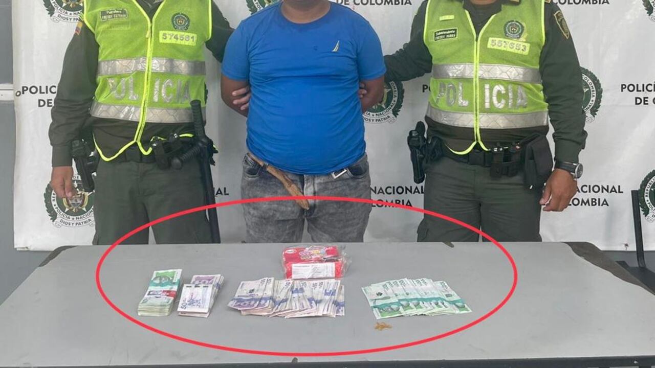 Un sujeto fue capturado señalado de participar en el robo y le encontraron 20 millones de pesos.