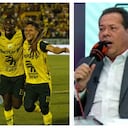 Wilfrido de la Rosa y Javier Fernández ´el cantante´ del gol