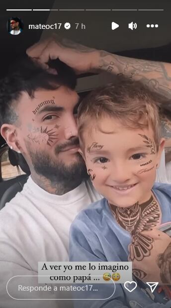 Foto: Instagram @mateoc17.