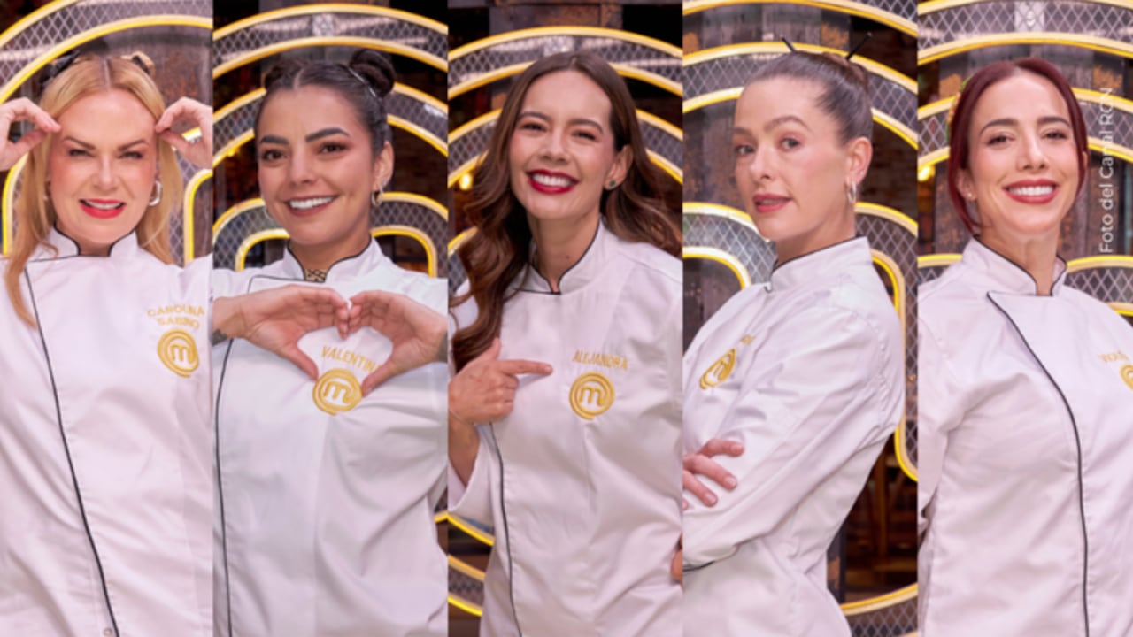 Cuatro mujeres se convirtieron en las finalistas de 'MasterChef Celebrity 2025'.