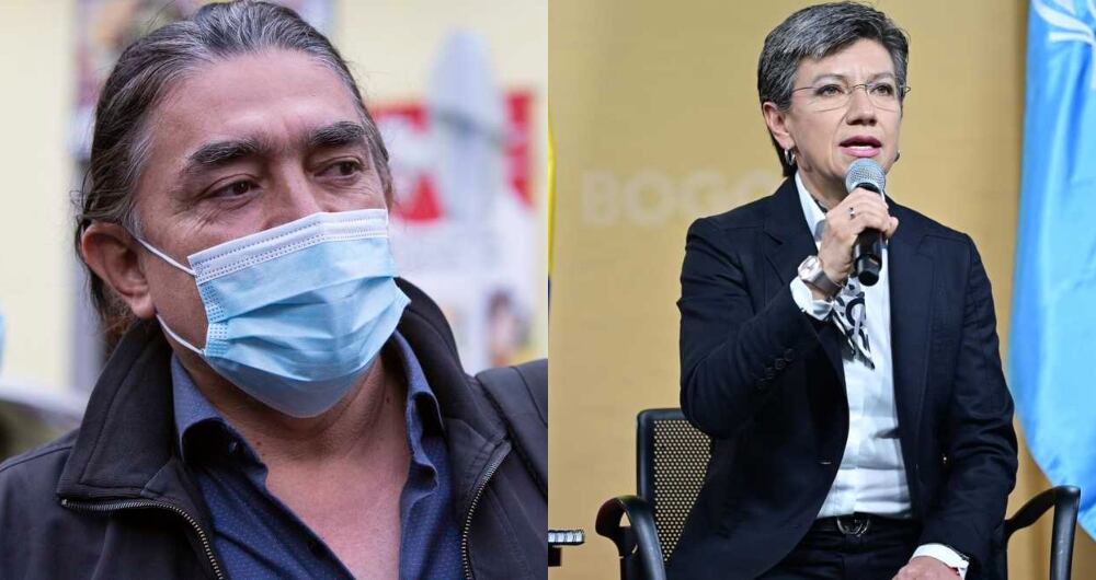 Gustavo Bolívar y Claudia López