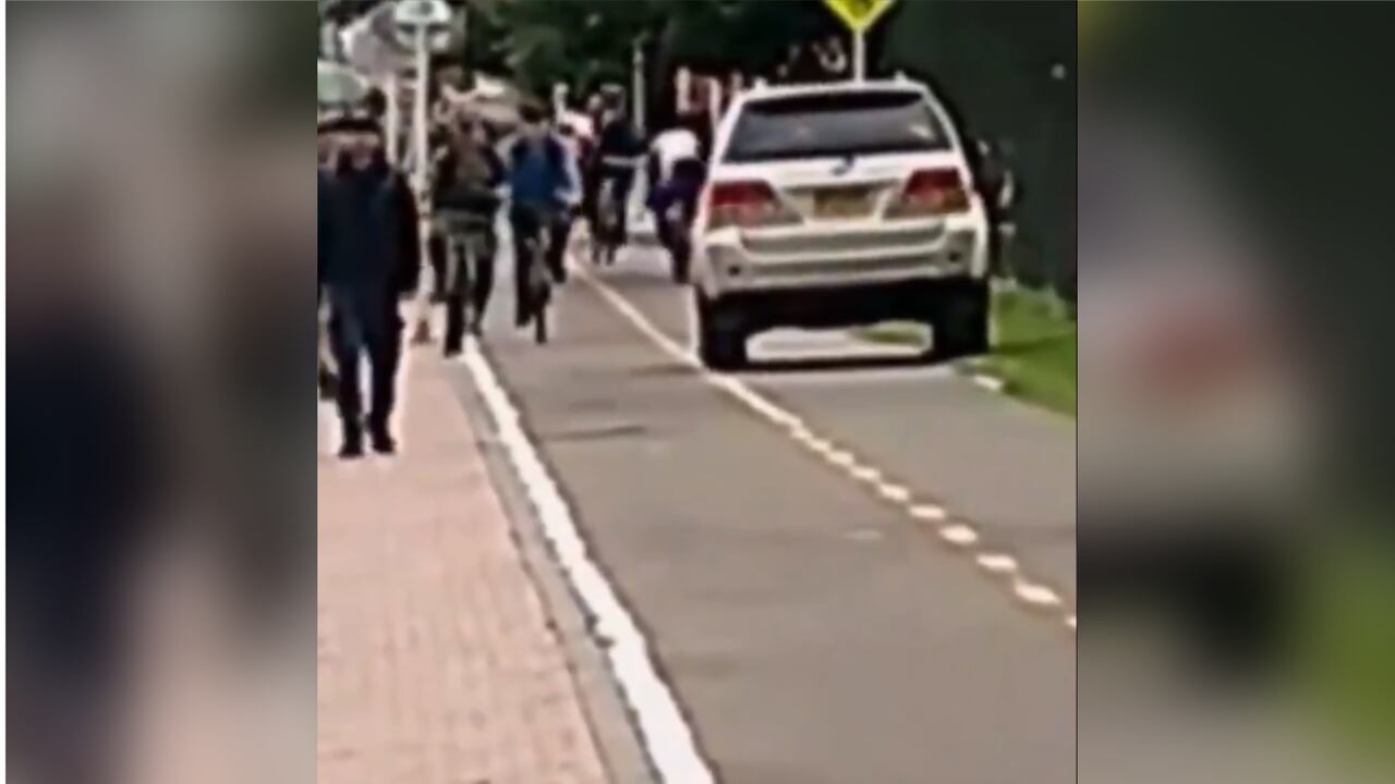 Imprudencia en Bogotá