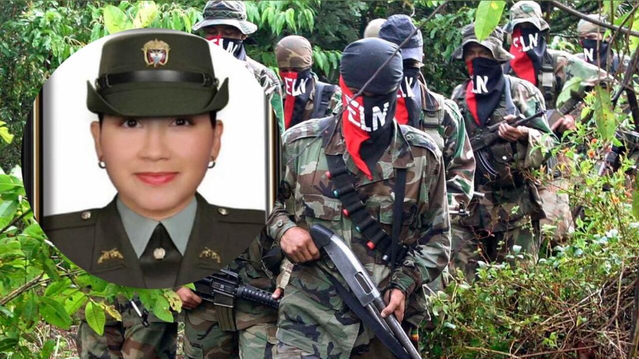 Patrullera de policía María Alejandra Vieda Almario, asesinada por el ELN.