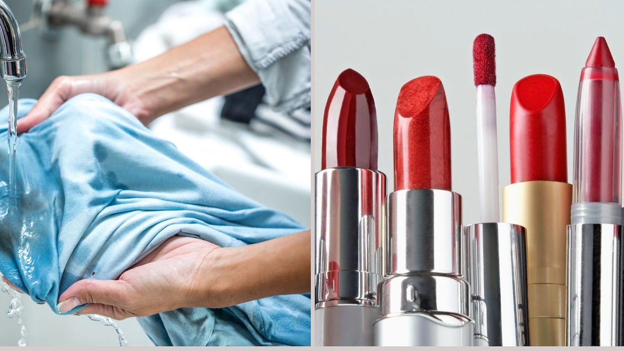 Trucos sencillos para eliminar las manchas de maquillaje de la ropa