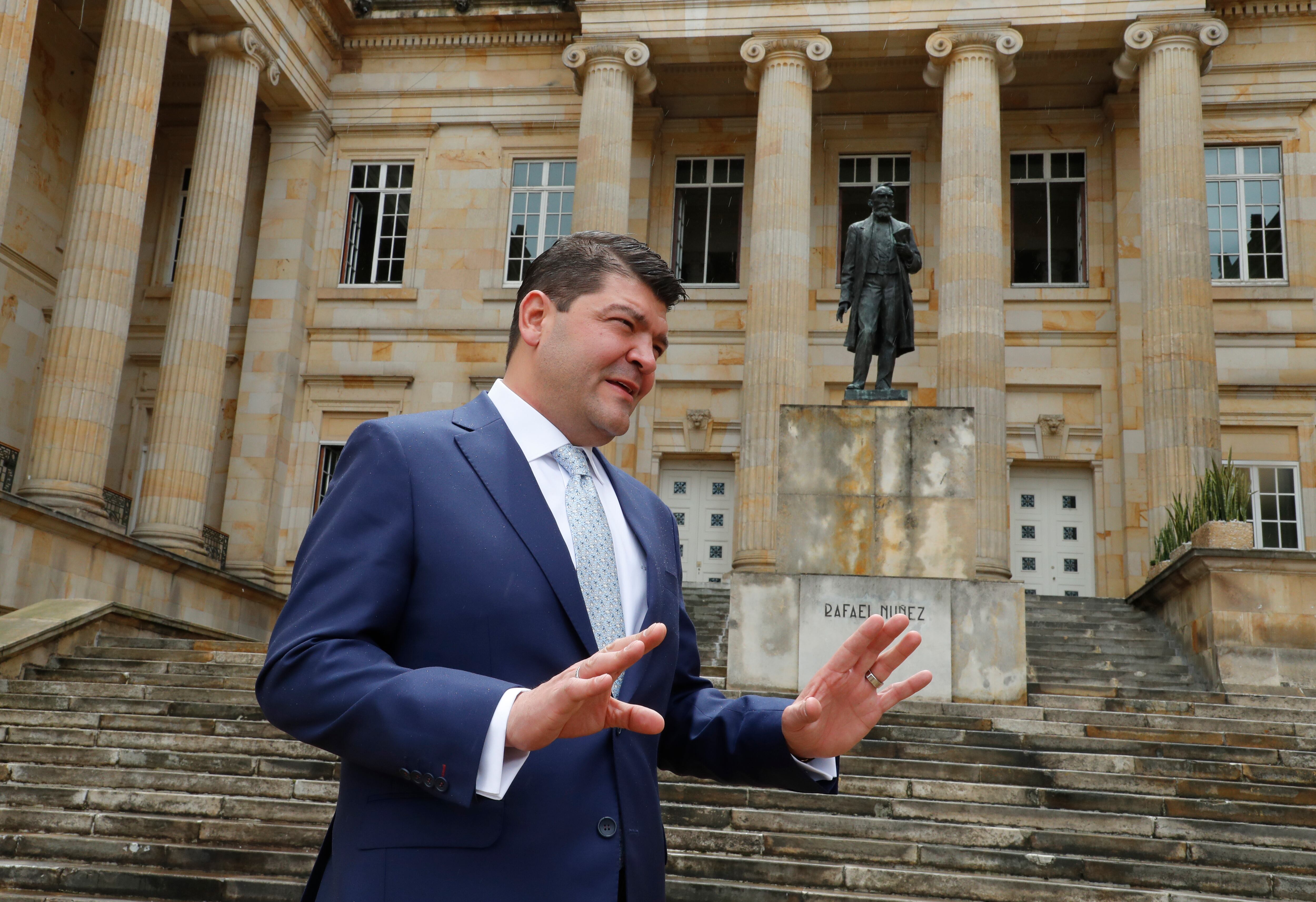 senador del Partido Conservador Juan Diego Gómez Jiménez presidente del Senado
Bogota julio 21 del 2021
Foto Guillermo Torres Reina / Semana