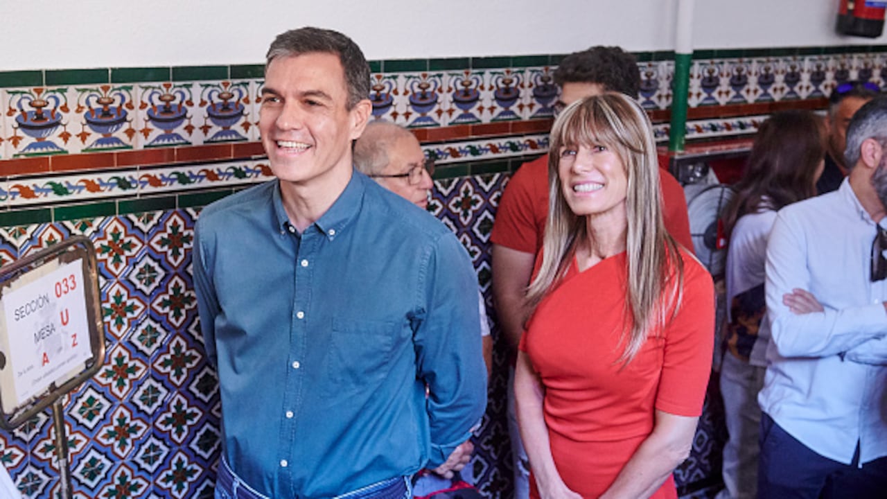 Pedro Sánchez y Begoña Gómez.