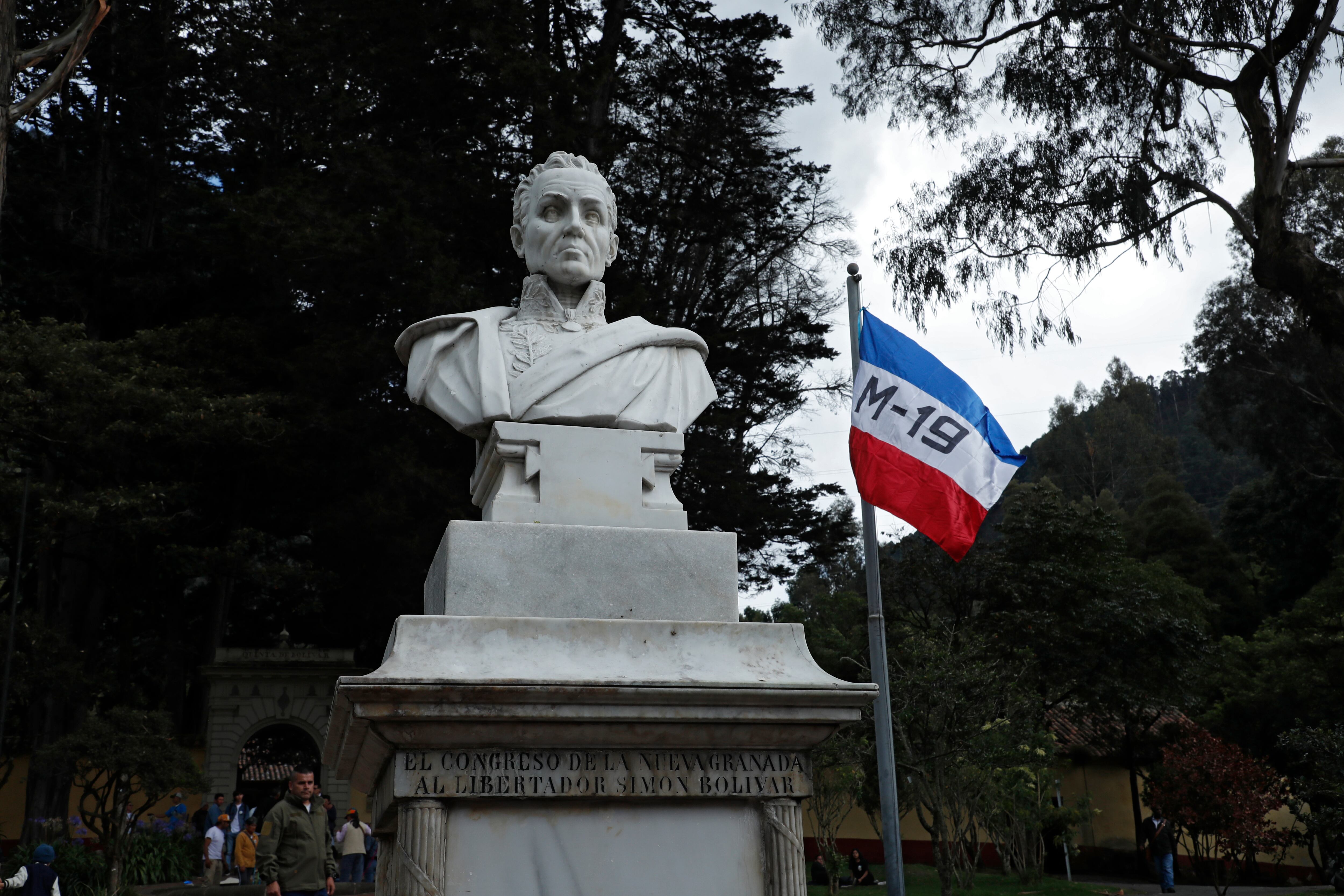 Casa Museo Quinta de Bolívar 
Homenaje del Gobierno a los 50 años del robo de la espada de Simón Bolívar, que marco el inicio de la guerrilla del M-19
Bogota enero 18 del 2024
Foto Guillermo Torres Reina / Semana
