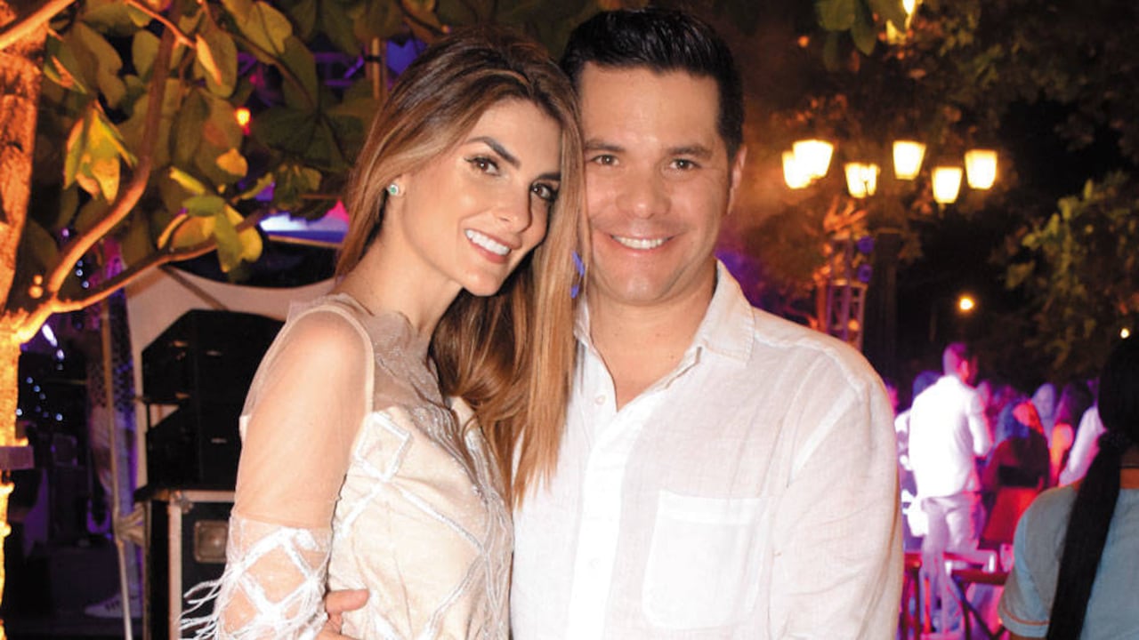 Luis Carlos Vélez y Siad Char celebran el nacimiento de su segundo hijo