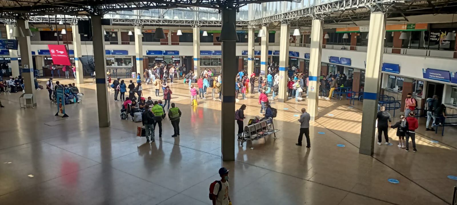 Para el puente festivo del Corpus Cristi que inicia este viernes 17 de junio, la Terminal de Transporte proyecta movilizar 109 mil personas en 13.500 vehículos.