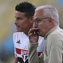 Dorival espera seguir contando con James en el 2024.