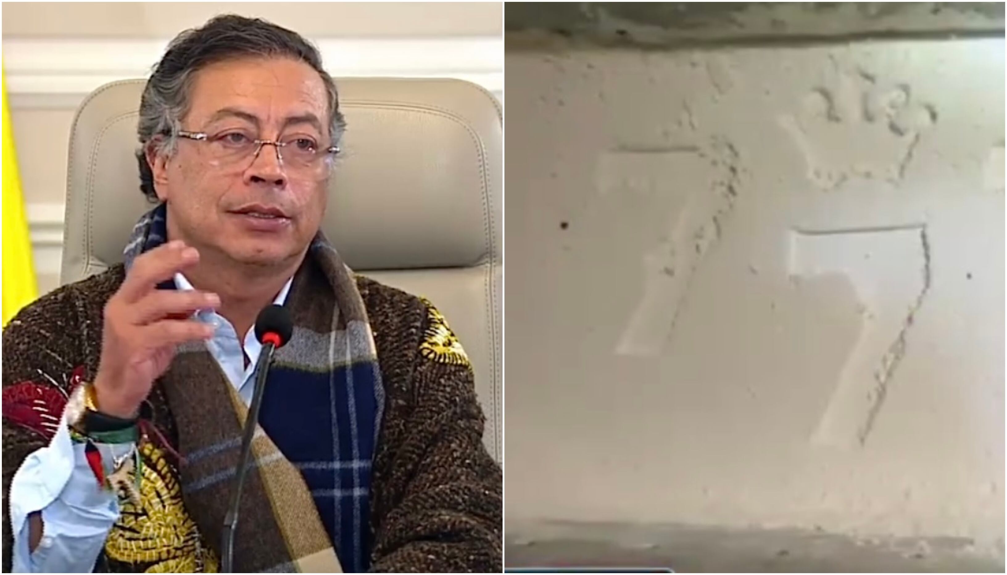 Gustavo Petro e incautación de cocaína