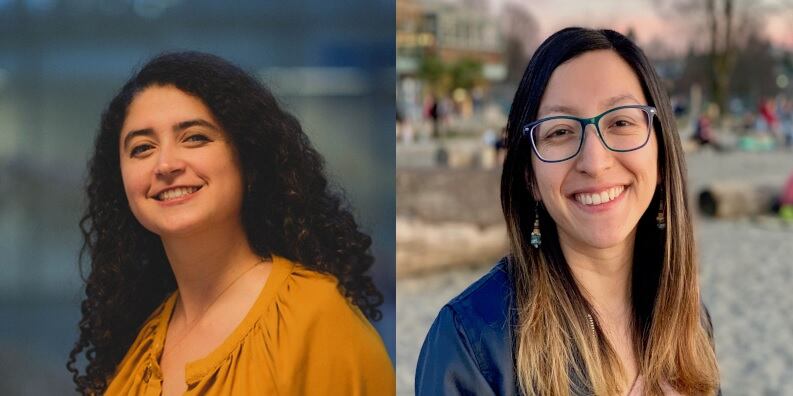 Andrea Roncancio y María José Herrera Barrera